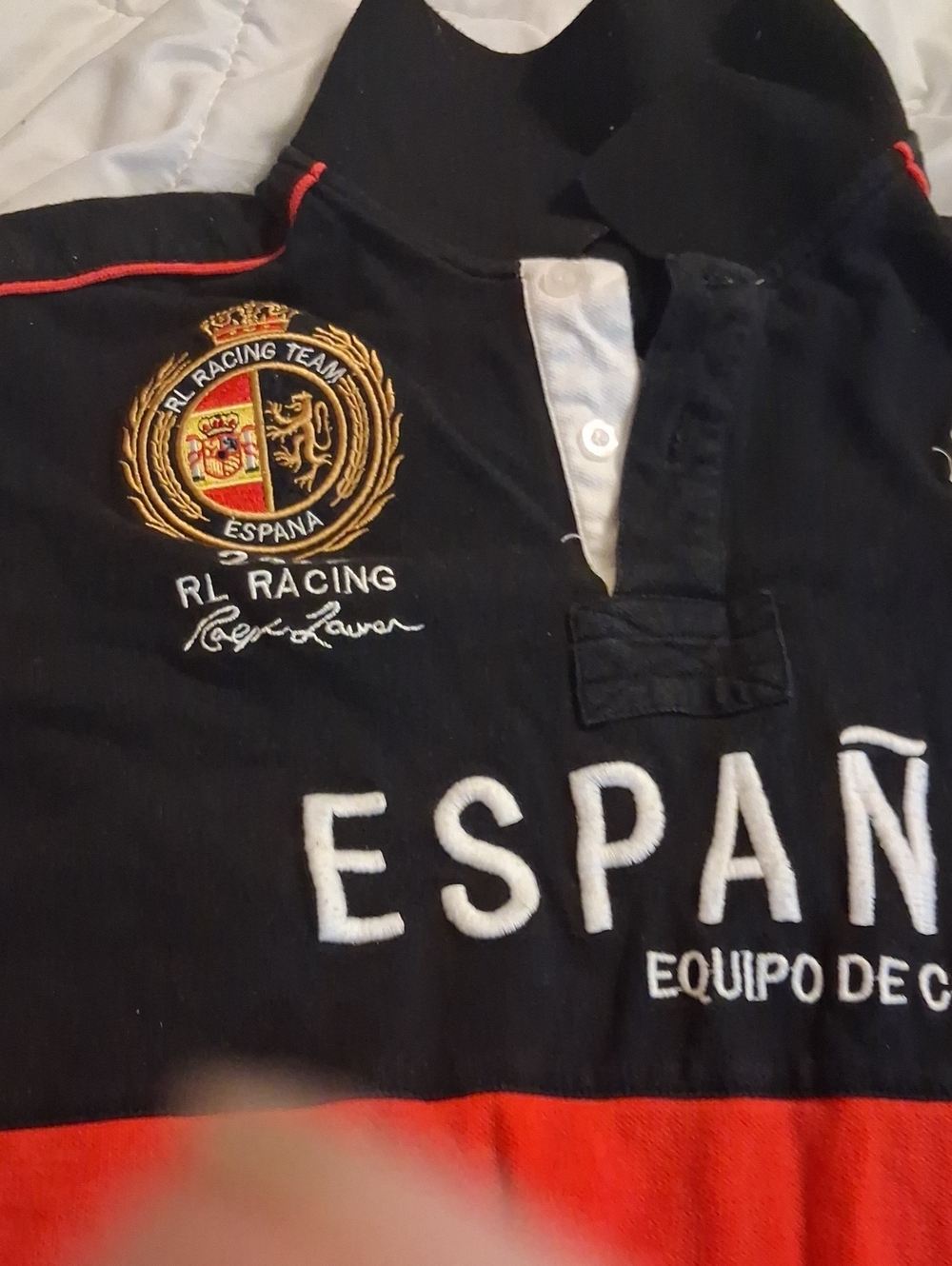Mens Ralph Lauren Racing Shirt - Picture 2 of 9